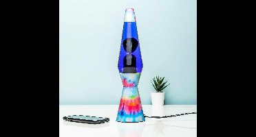 Bullet lavalamp met tie dye design