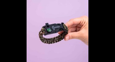 Paracord 5 In 1 Survival Armband