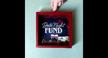 Houten spaarpot - Date Night Fund