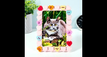 Sweet Heart Photoframe Pink