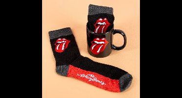 The Rolling Stones mok en sokken cadeauset