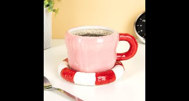 Reddingsboei mok - Rood