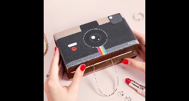 Retro camera sieradendoosje