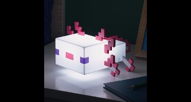 Minecraft Axolotl lamp