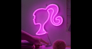 Barbie Neon muurlamp