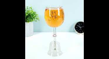 Wijnglas met belletje