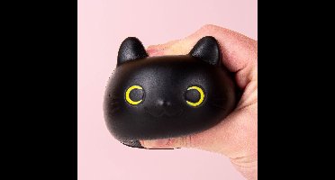 Zwarte kat stressbal