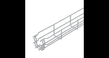 OBO Bettermann 6479195 Rastergoot (l x b x h) 3 m x 50.00 mm x 55.00 mm Grijs 3 m