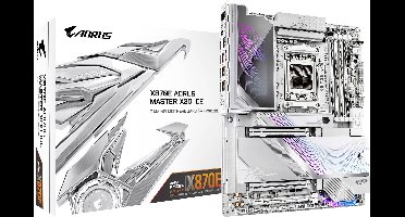 Gigabyte X870E AORUS MASTER X3D Moederbord Socket AMD AM5 Vormfactor ATX Moederbord chipset AMD® X870E