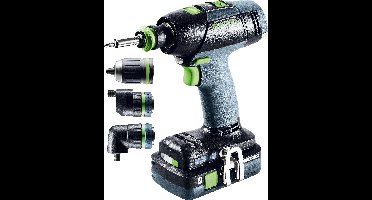 Festool T 18+3 HPC 4,0 I-Set 577609 Accu-schroefboormachine 18 V 4 Ah