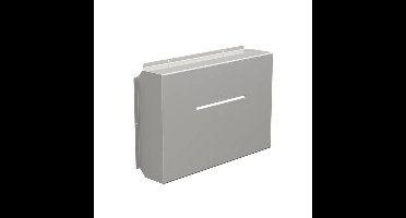 Weidmüller PV SUNCOVER 40/60/13 8000143256 Regenkap Belucht, Met kabelinvoering (l x b) 136.3 mm x 641 mm RVS Grijs 1 stuk(s)