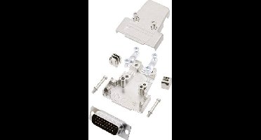 encitech TRI-M-15-HDP26-K 6355-0058-02 D-sub male connectorset 180 ° Aantal polen: 26 Soldeerkelk 1 set(s)