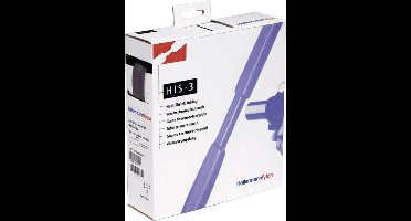 HellermannTyton 308-30307 Krimpkous zonder lijm Groen, Geel 3 mm 1 mm Krimpverhouding:3:1 10 m