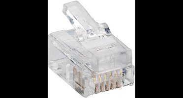 Lumberg P 128 Modulairstekker Stekker, recht Transparant 1 stuk(s)