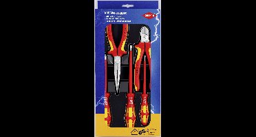 Knipex 00 20 13 Gereedschapsset VDE 5-delig
