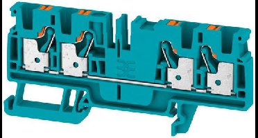 Weidmüller 2051520000 Doorgangsklem 6.1 mm Spanveer Blauw 50 stuk(s)