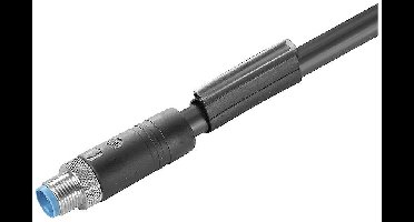 Weidmüller 2455210300 Sensor/actuator connector, geassembleerd M12 Aantal polen (sensoren): 4+PE Stekker 3.00 m 1 stuk(s)