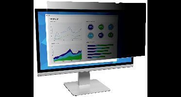 3M PF250W9B Privacyfolie Monitor 63,5 cm (25) Beeldverhouding: 16:9 7000059564 Universal