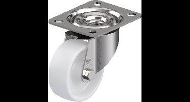 Blickle LEX-PO 80G Zwenkwiel Wieldiameter: 80 mm Draagvermogen (max.): 150 kg 1 stuk(s)