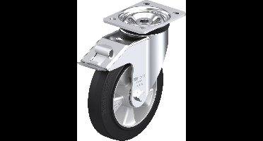 Blickle LK-ALEV 200K-FI Zwenkwiel met rem Wieldiameter: 200 mm Draagvermogen (max.): 500 kg 1 stuk(s)