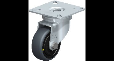 Blickle LPA-TPA 50KF-ELS Zwenkwiel Wieldiameter: 50 mm Draagvermogen (max.): 30 kg 1 stuk(s)
