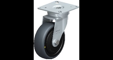 Blickle LPA-TPA 75KF-ELS Zwenkwiel Wieldiameter: 75 mm Draagvermogen (max.): 50 kg 1 stuk(s)