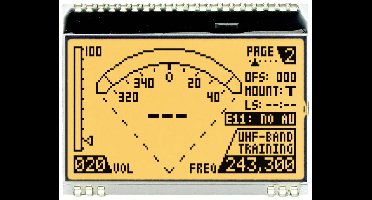 DISPLAY VISIONS LC-display (b x h x d) 55 x 46 x 2 mm