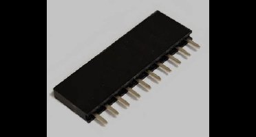 BKL Electronic Female header (standaard) Aantal rijen: 1 Aantal polen per rij: 10 10122207 1 stuk(s) Tray