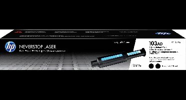 HP Toner 103A Origineel 2-pack Zwart 2500 bladzijden W1103AD