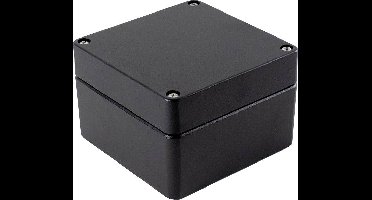 Hammond Electronics 1590Z090BK Handbehuizing 140 x 140 x 90 Zinkspuitgietwerk Zwart 1 stuk(s)