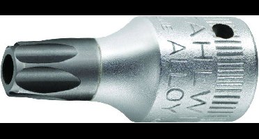 Stahlwille 44 KTXB T 20 SCHRAUBENDREHEREINSATZ 1/4 ZOLL - MIT BOHRUNG 01351020 1/4 (6,3 mm) Schroevendraaierdop T 20 1/4 (6,3 mm)