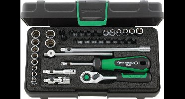 Stahlwille 40D/40TX/44KTX/32/6QR 96010120 Dopsleutelset 1/4 (6,3 mm)