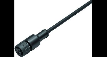 binder 77 3420 0000 50003-0200-20 Sensor/actuator connector, geassembleerd M12 Aantal polen (sensoren): 3 Bus, recht 2 m 1 stuk(s)