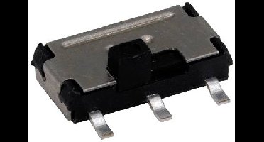 C & K Switches AYZ0202AGRLC Schuifschakelaar 12 V 100 mA 2x aan/aan 1 stuk(s) Tape