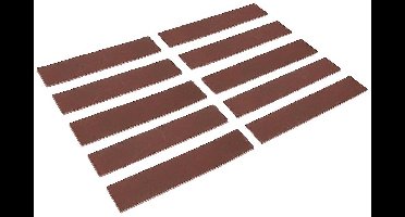 BERNSTEIN Tools for Electronics Leren stickers LEDER-125x25x3 Bekbreedte: 125 mm