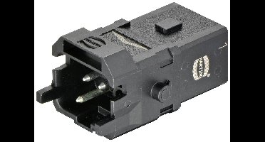 Connector Han 1A-2+PE-S-m latch 09100022601 HARTING 1 stuk(s)