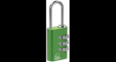 Basi 6170-4000-1500 Kofferslot 21 mm Groen Cijferslot