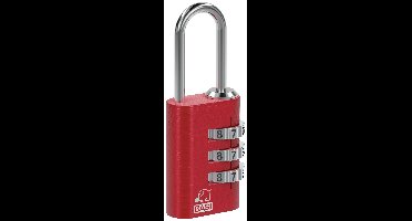 Basi 6170-4000-1400 Kofferslot 21 mm Rood Cijferslot