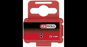KS Tools 911.3565 911.3565 Inbus-bit Aandrijving: 1/4 (6,3 mm) Uitvoering: Zeskant 10 mm 25 mm