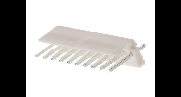 Molex 26644100 Male header (standaard) Totaal aantal polen: 10 Rastermaat: 3.96 mm Inhoud: 1 stuk(s) Bulk