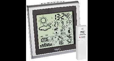 TFA Dostmann LARGO 35.1145.54 Draadloos weerstation Verwachting voor 12 uur Aantal sensoren max.: 3