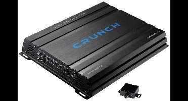 Crunch GPX2200.1D2 Digitale versterker 1-kanaals 2200 W Volume/bass/treble control Geschikt voor (automerken): Universal