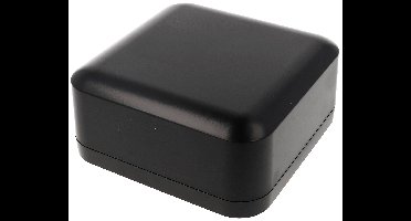 Hammond Electronics 1556FABK Universele behuizing 160 x 160 x 70 ABS kunststof Brandvertragend Zwart 1 stuk(s)