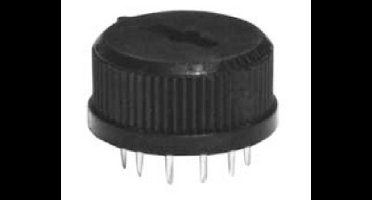 KYOCERA/AVX 9341700045 9341700045 Draaischakelaar 150 V DC/AC 130 mA Schakelposities 3 15 ° 1 stuk(s)
