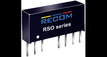 RECOM RSO-2412DZ DC/DC-converter -12 V, 12 V -0.042 A 1 W Aantal uitgangen: 2 x Inhoud 1 stuk(s)