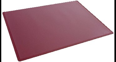 Durable 722203 Bureau onderlegger Rood, Transparant (b x h) 530 mm x 400 mm 1 stuk(s)