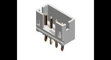 EDAC 140-504-415-001 Male behuizing (board) Totaal aantal polen: 4 Rastermaat: 2 mm Inhoud: 1 stuk(s)