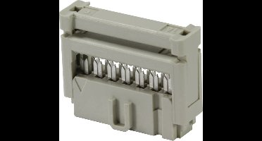 HARTING 09185166803 Female connector Aantal rijen 2 1 stuk(s)