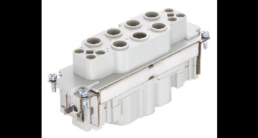 HARTING 09380123102 Pin-inzetstuk Han® Com 12 + PE Crimpen 1 stuk(s)