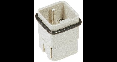 HARTING 09120053001XL Pin-inzetstuk Han® Q 5 + PE Crimpen 1 stuk(s)